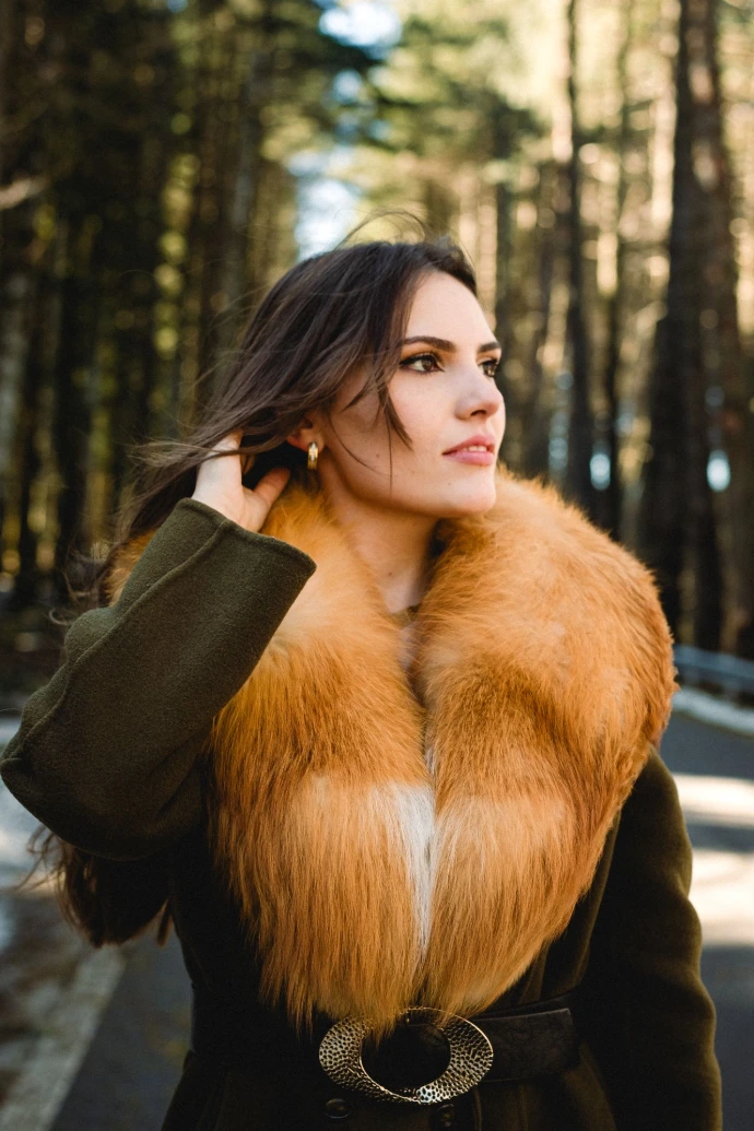 Ritratto di donna creato da Andrea Lofaro