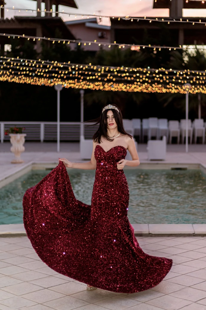 Ragazza shooting Dicottesimo